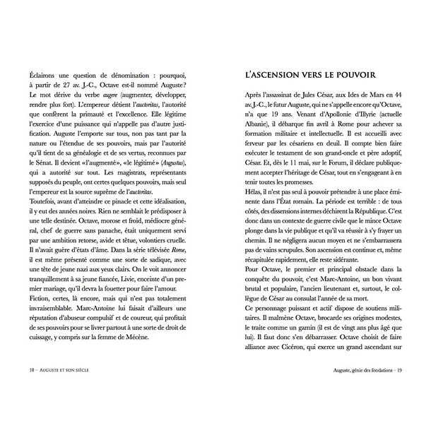 Auguste Et Son Siècle 7 Auguste Et Son Siècle – Image 5