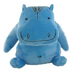 Peluche Hippopotame Bleu - Grand Modèle