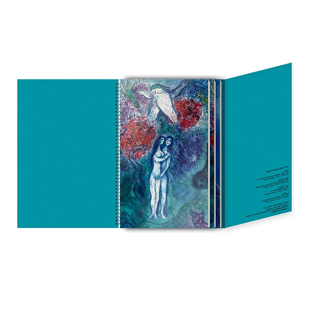 Cahier à Spirale Chagall La Création De L'homme 4 Cahier à Spirale Chagall La Création De L'homme – Image 2