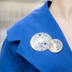 Grande Broche Magnétique Lunar - Métal Mat 5 Grande Broche Magnétique Lunar - Métal Mat -Décoration Soldes 38892 xl