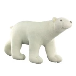 Peluche Ours Blanc - Grand Modèle