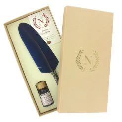 Coffret D'écriture Napoléon - Plume D'oie Bleue - Bortoletti