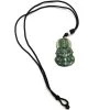 Pendentif En Jade - Grand Bouddha - Vert Impérial -Décoration Soldes 42100 l