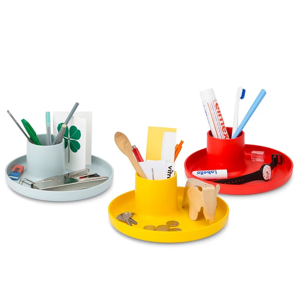 Vide-poche O-Tidy Michel Charlot - Rouge Coquelicot - Vitra 4 Vide-poche O-Tidy Michel Charlot - Rouge Coquelicot - Vitra – Image 2