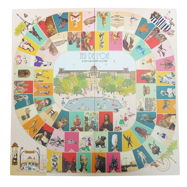 Jeu De L'oie Un Petit Tour Au Musée Du Louvre 5 Jeu De L'oie Un Petit Tour Au Musée Du Louvre – Image 3