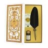 Coffret D'écriture Versailles - Plume D'oie Noire - Bortoletti 1 Coffret D'écriture Versailles - Plume D'oie Noire - Bortoletti -Décoration Soldes 45614 l