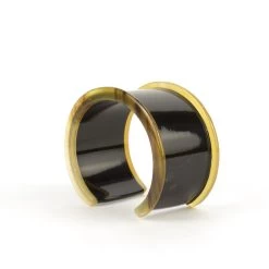 Bracelet Ouvert Bobine En Corne Noire - L'Indochineur 7 Bracelet Ouvert Bobine En Corne Noire - L'Indochineur -Décoration Soldes 46155 xl