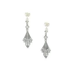 Boucles D'oreilles Art Nouveau