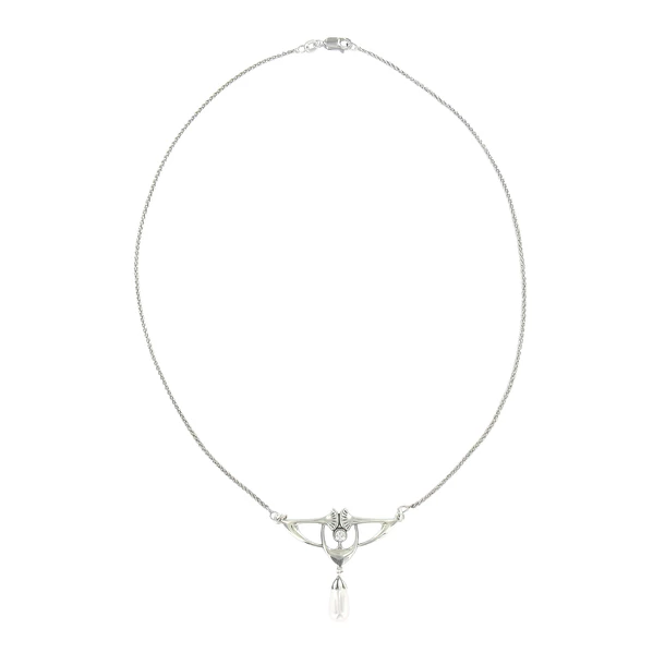 Collier Art Nouveau Gingko 4 Collier Art Nouveau Gingko – Image 2