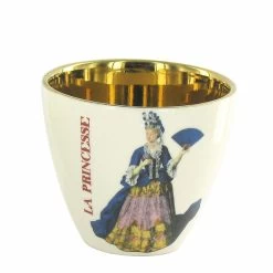 Coffret 2 Gobelets "A La Cour De Versailles" - Le Dauphin-La Princesse -Décoration Soldes 50848 xl
