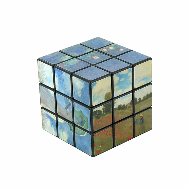 Rubik's Cube Claude Monet 3 Rubik's Cube Claude Monet
