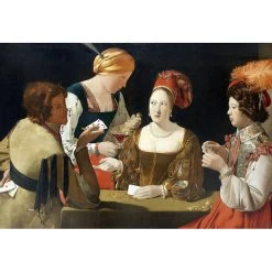 Collier Georges De La Tour - Le Tricheur -Décoration Soldes 51171 xl