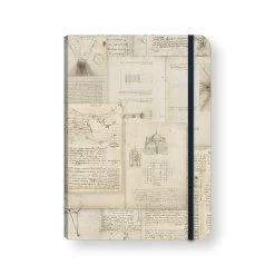 Cahier à élastique Léonard De Vinci - Manuscrits