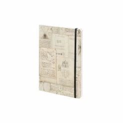 Cahier à élastique Léonard De Vinci - Manuscrits -Décoration Soldes 51549 xl