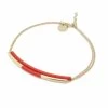 Bracelet Sir Double - Rouge -Décoration Soldes 51709 l