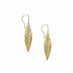 Boucles D'oreilles Feuille De Laurier