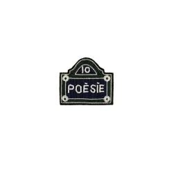 Broche Plaque De Rue Parisienne - Macon & Lesquoy