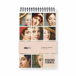 Carnet De Croquis Bloc De 30 Feuilles - Peintres Femmes
