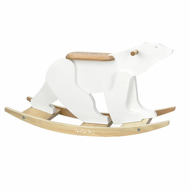 Bascule Ours Blanc - François Pompon - Pompon Toys 4 Bascule Ours Blanc - François Pompon - Pompon Toys – Image 2