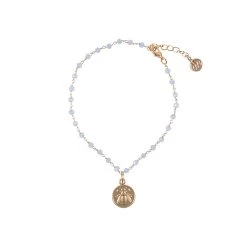 Bracelet Abeille - Bleu Dragée