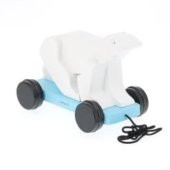 Jouet à Traîner Ours Blanc - François Pompon - Pompon Toys