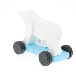 Jouet à Traîner Ours Blanc - François Pompon - Pompon Toys -Décoration Soldes 57073 xl