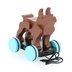 Jouet à Traîner Boston Terrier "Toy" - François Pompon - Pompon Toys