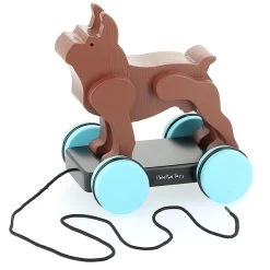 Jouet à Traîner Boston Terrier "Toy" - François Pompon - Pompon Toys -Décoration Soldes 57077 xl