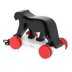 Jouet à Traîner Panthère Noire - François Pompon - Pompon Toys -Décoration Soldes 57082 xl