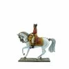 Figurine Napoléon à Cheval En Habit Rouge - Les Drapeaux De France