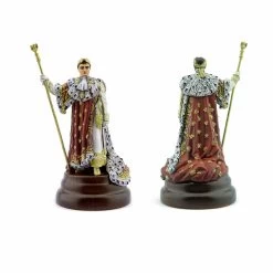 Figurine Napoléon En Costume De Sacre - Les Drapeaux De France -Décoration Soldes 57194 xl