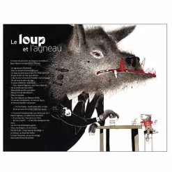 Fables Jean De La Fontaine Illustrées Par Rébecca Dautremer -Décoration Soldes 57278 xl