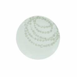 Assiette Mignardise « Rose Du Louvre » Grise En Porcelaine 16 Cm - Jean-Michel Othoniel