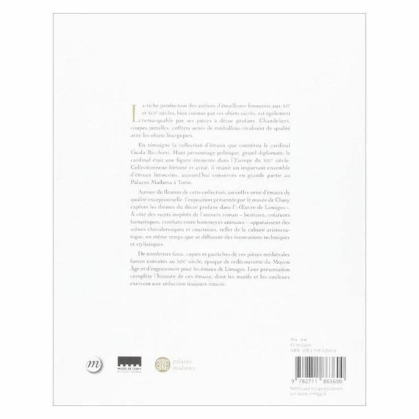 Les émaux De Limoges à Décor Profane - Autour Des Collection Du Cardinal Guala Bicchieri - Catalogue D'exposition 4 Les émaux De Limoges à Décor Profane - Autour Des Collection Du Cardinal Guala Bicchieri - Catalogue D'exposition – Image 2
