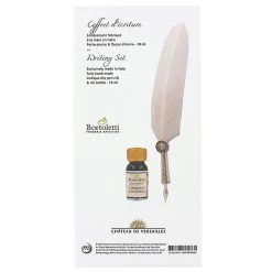 Coffret D'écriture Versailles - Plume D'oie Blanche - Bortoletti 7 Coffret D'écriture Versailles - Plume D'oie Blanche - Bortoletti -Décoration Soldes 71468 xl