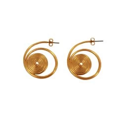 Boucles D'oreilles Spirale Grecque -Décoration Soldes 73066 xl