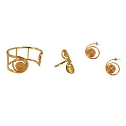 Boucles D'oreilles Spirale Grecque -Décoration Soldes 73067 xl