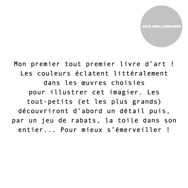 Couleurs - Mes Premiers Imagiers De L'art 5 Couleurs - Mes Premiers Imagiers De L'art – Image 3