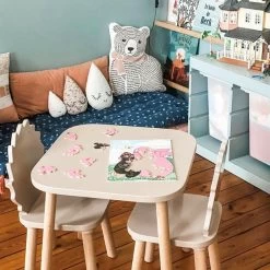 BarbaLouvre - Puzzle 24 Pièces Barbapapa Et Barbamama -Décoration Soldes 74060 xl