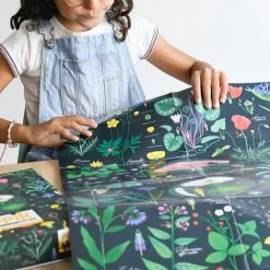 Puzzle éducatif Les Fleurs - 1000 Pièces - Poppik -Décoration Soldes 75390 xl