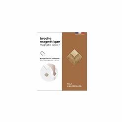 Broche Magnétique Losange Doré - Tout Simplement, -Décoration Soldes 75433 xl