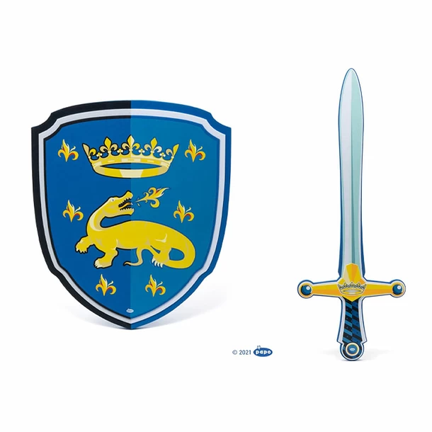 Bouclier Salamandre En Mousse - Papo 4 Bouclier Salamandre En Mousse - Papo – Image 2