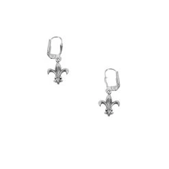 Boucles D'oreilles Fleur De Lys - Oreilles Percées 6 Boucles D'oreilles Fleur De Lys - Oreilles Percées -Décoration Soldes 75700 xl