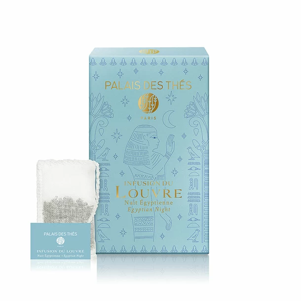 Nuit Égyptienne - Infusion Du Louvre - Étui De 20 Sachets Mousseline - Palais Des Thés 3 Nuit Égyptienne - Infusion Du Louvre - Étui De 20 Sachets Mousseline - Palais Des Thés