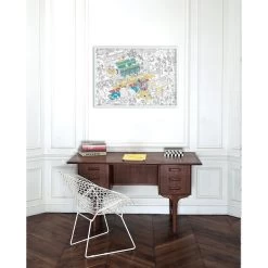 Poster Géant à Colorier Musées D'Orsay Et De L'Orangerie - OMY -Décoration Soldes 75906 xl