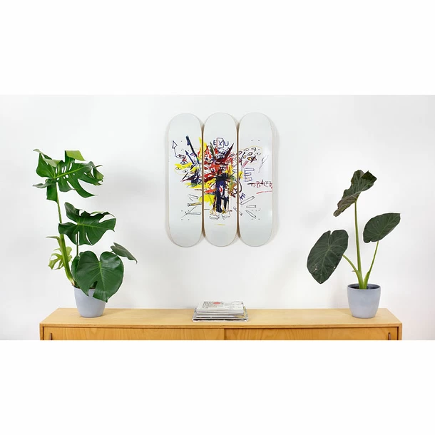 Skateboards Triptyque Jean-Michel Basquiat - Exu, 1988 - The Skateroom 5 Skateboards Triptyque Jean-Michel Basquiat - Exu, 1988 - The Skateroom – Image 3