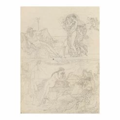 Girodet - Imitation D'Anacréon - Carnets Et Albums. Dessins Du Musée Du Louvre N°7 -Décoration Soldes 76962 xl