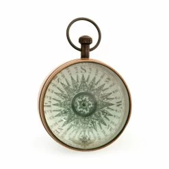 Pendule De Voyage L'Œil Du Temps Librairie -Décoration Soldes 77097 xl