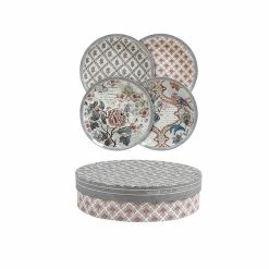 Coffret De 4 Assiettes à Dessert Madame De Pompadour - Mathilde M.