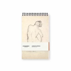 Carnet De Croquis Aristide Maillol - Femme Accroupie De Dos, 1911 - Bloc De 30 Feuilles 14 X 22 Cm